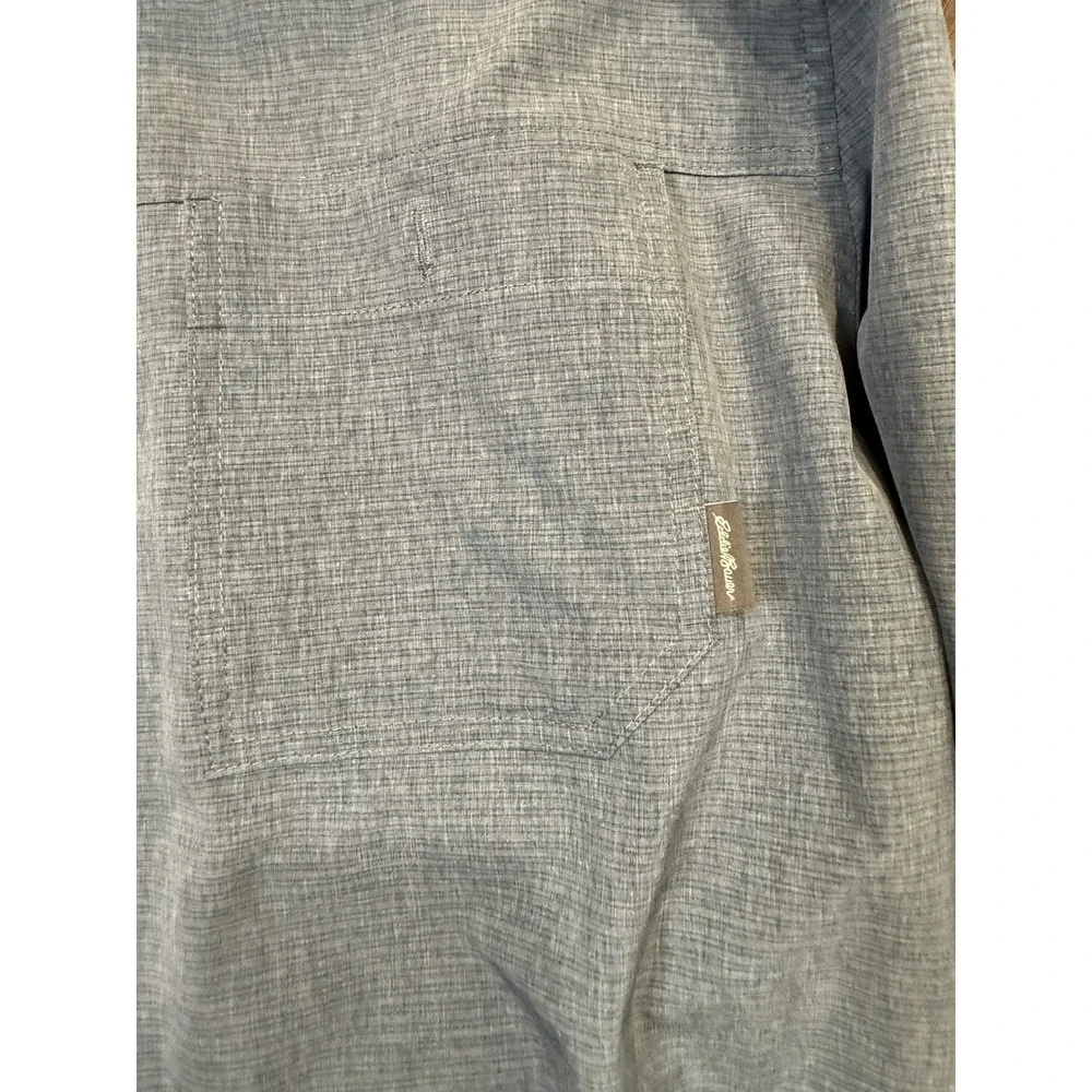 Eddie Bauer Men's Long Sleeve Blue Shirt Size‎ XL Pre Owned